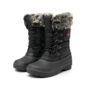 Faux Fur-lined Winter Boots