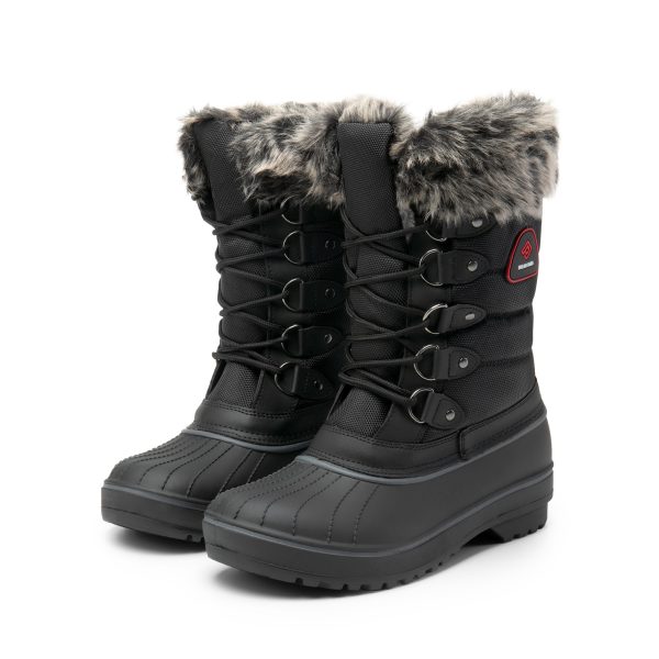 Faux Fur-lined Winter Boots