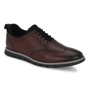 Brogue Style Leather Shoes